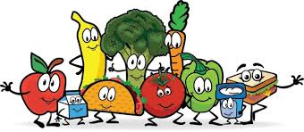 Cartoon Fruits and Vegetables